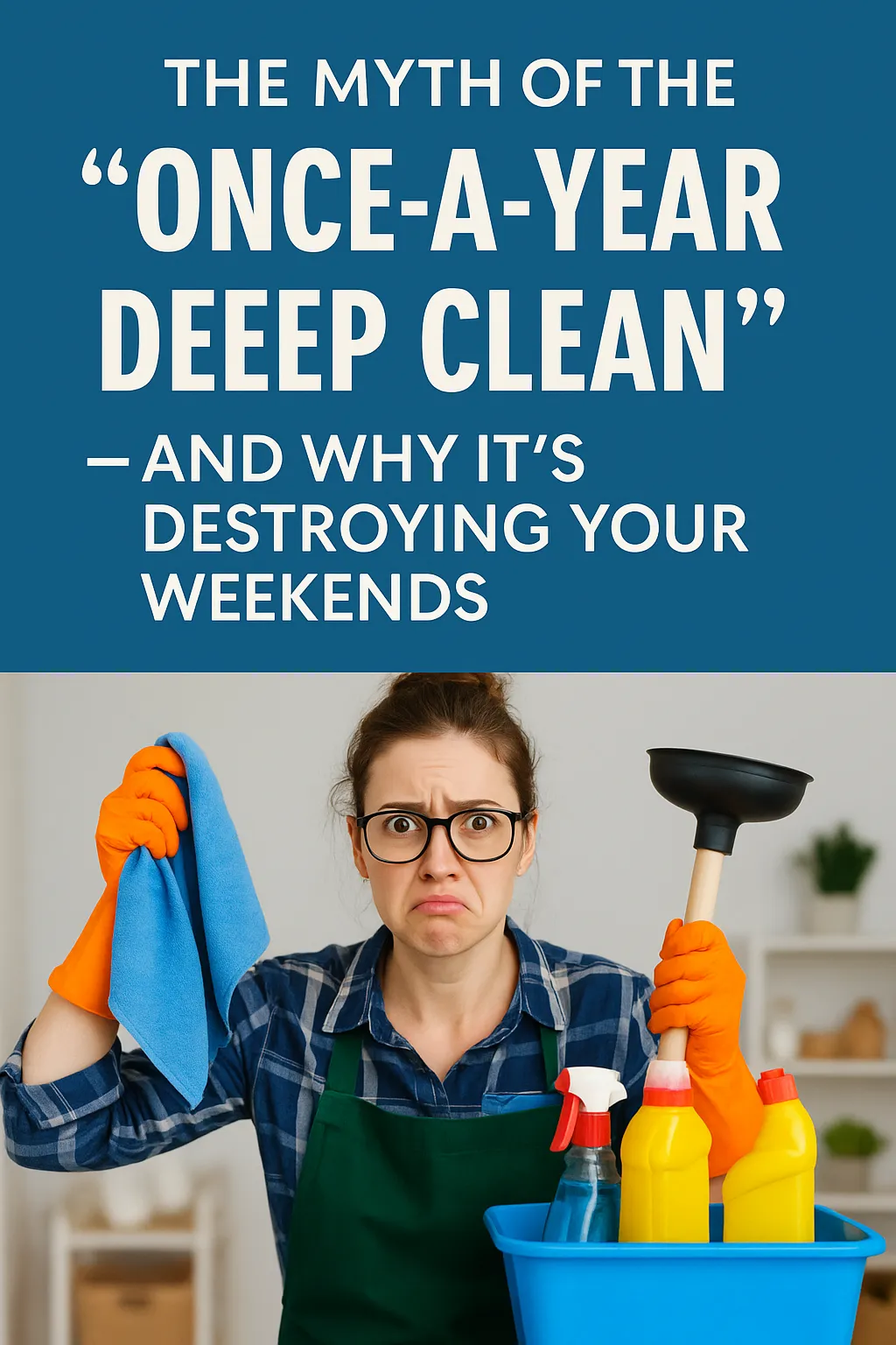 Once a year deep clean chaos