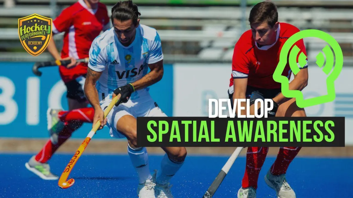 Spacial awareness field hockey