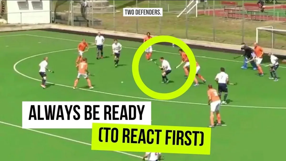 Anticipate & React First in Field Hockey