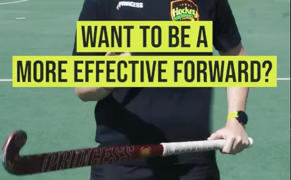 Effective receive for a forward in field hockey