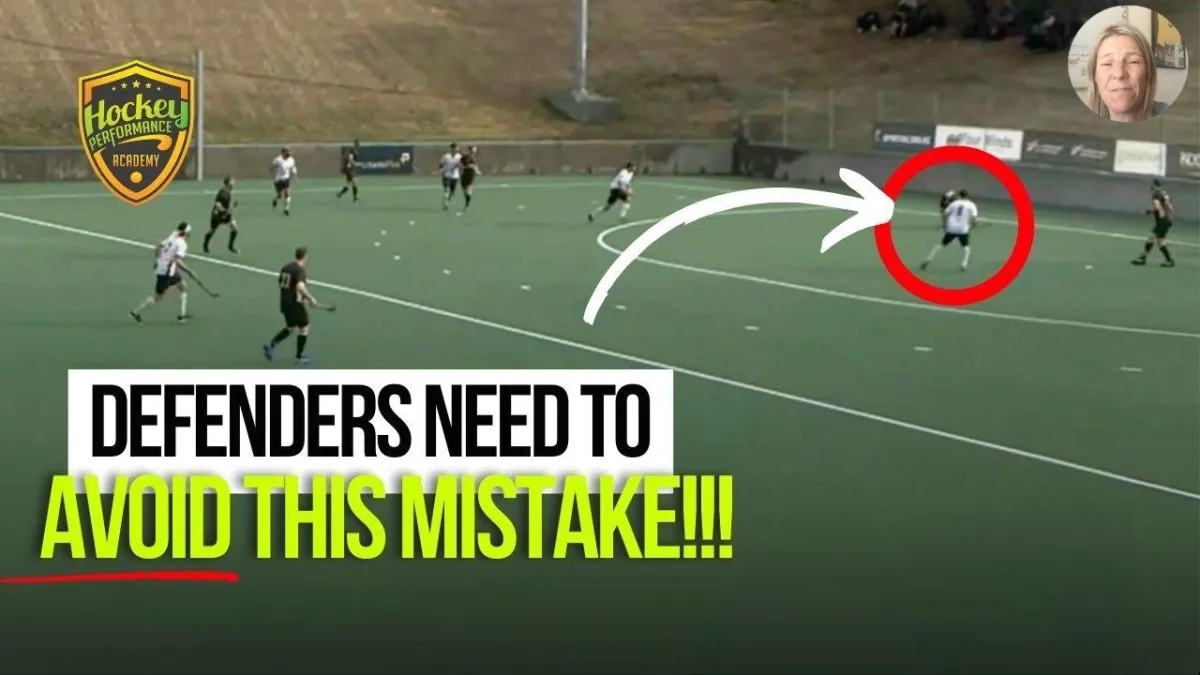 Avoid This Mistake if you're a defender in field hockey