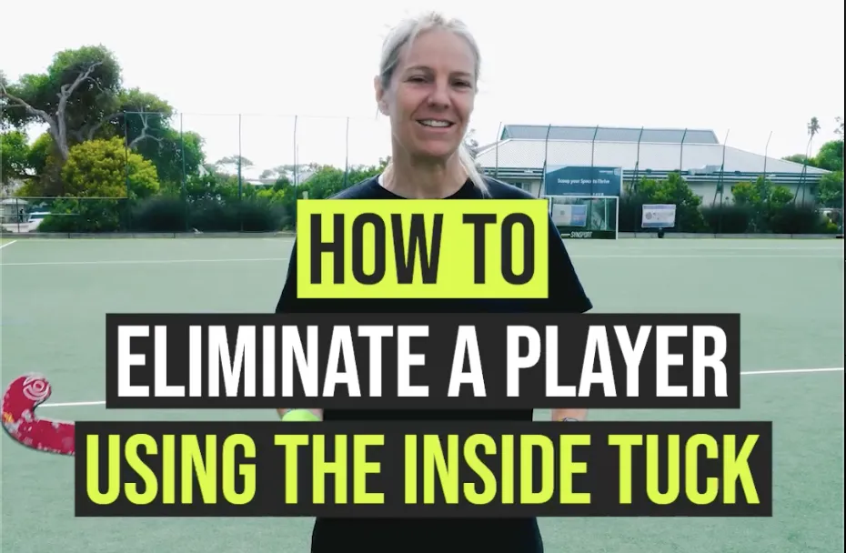 How To Eliminate a Player in Field Hockey Using The Inside Tuck