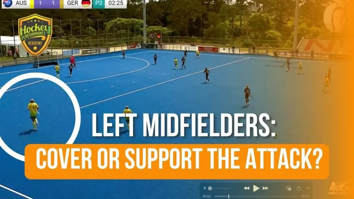 Left midfield: cover or support?