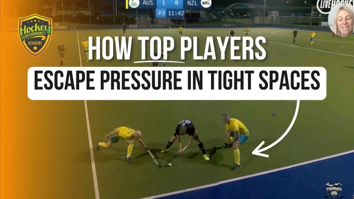 Escape Pressure in Tight Spaces in Field Hockey