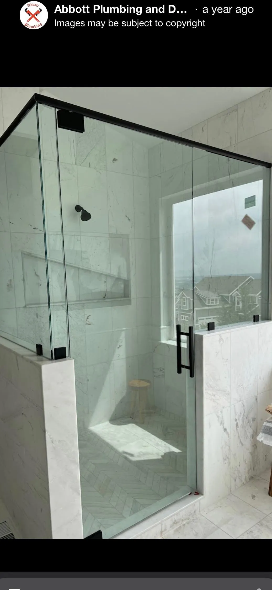 New bathroom remodel with custom shower plumbing by Tooele plumbers Abbott Plumbing & Drain