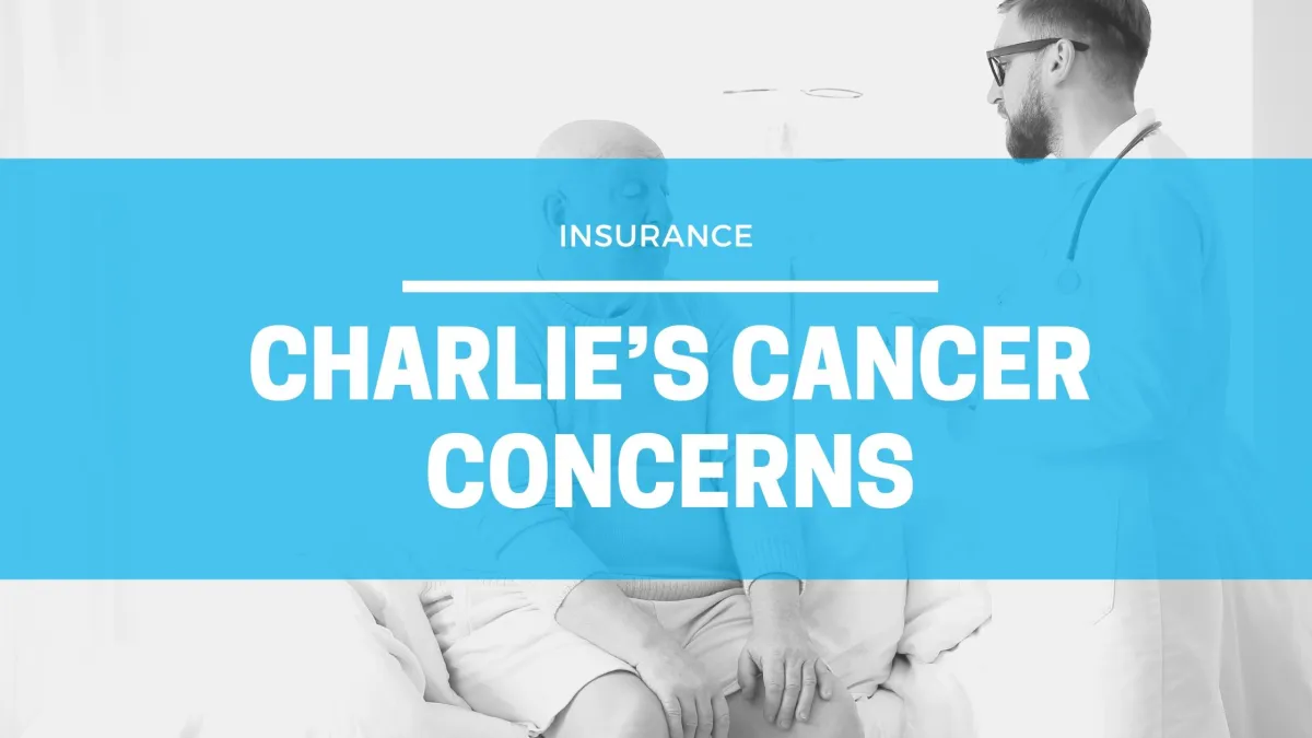 blog cover image for a story on cancer and critical illness insurance