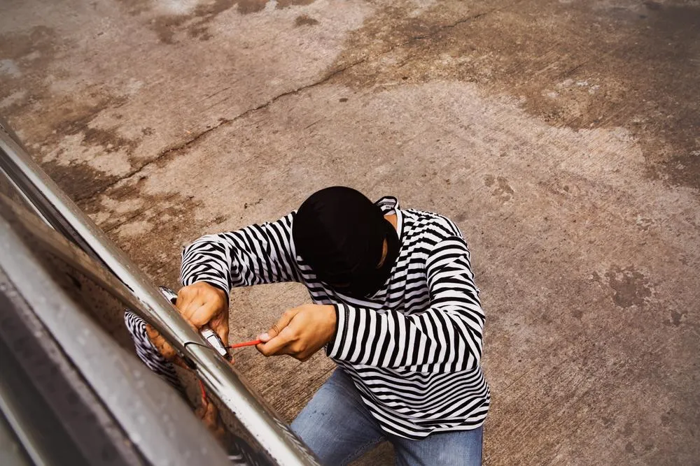 GPS Smart Truck lock with OTP unlock System