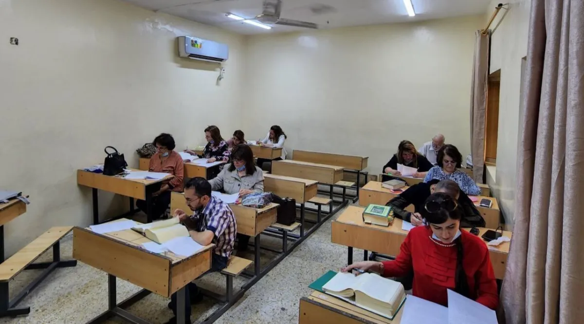 طلبة معهد اور تنهى امتحانات العام الدراسي 2021-2022