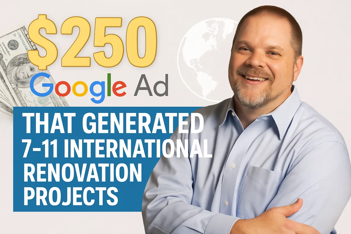 The $250 Google Ad That Generated 7-11 International Renovation Projects