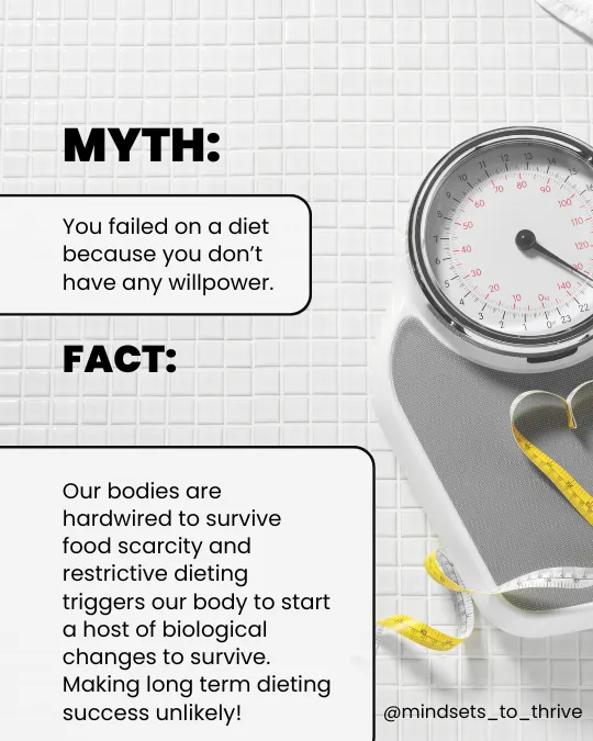 Myth and Fact with scales