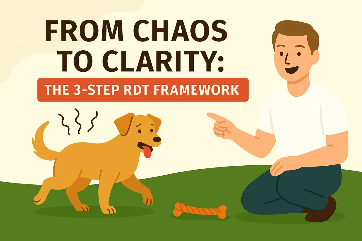 From Chaos to Clarity: The 3-Step RDT Framework
