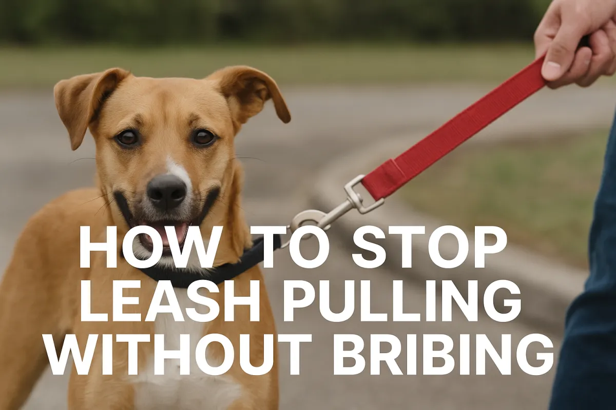 Stopping Leash Pulling in Delray Beach/Boca Raton Area