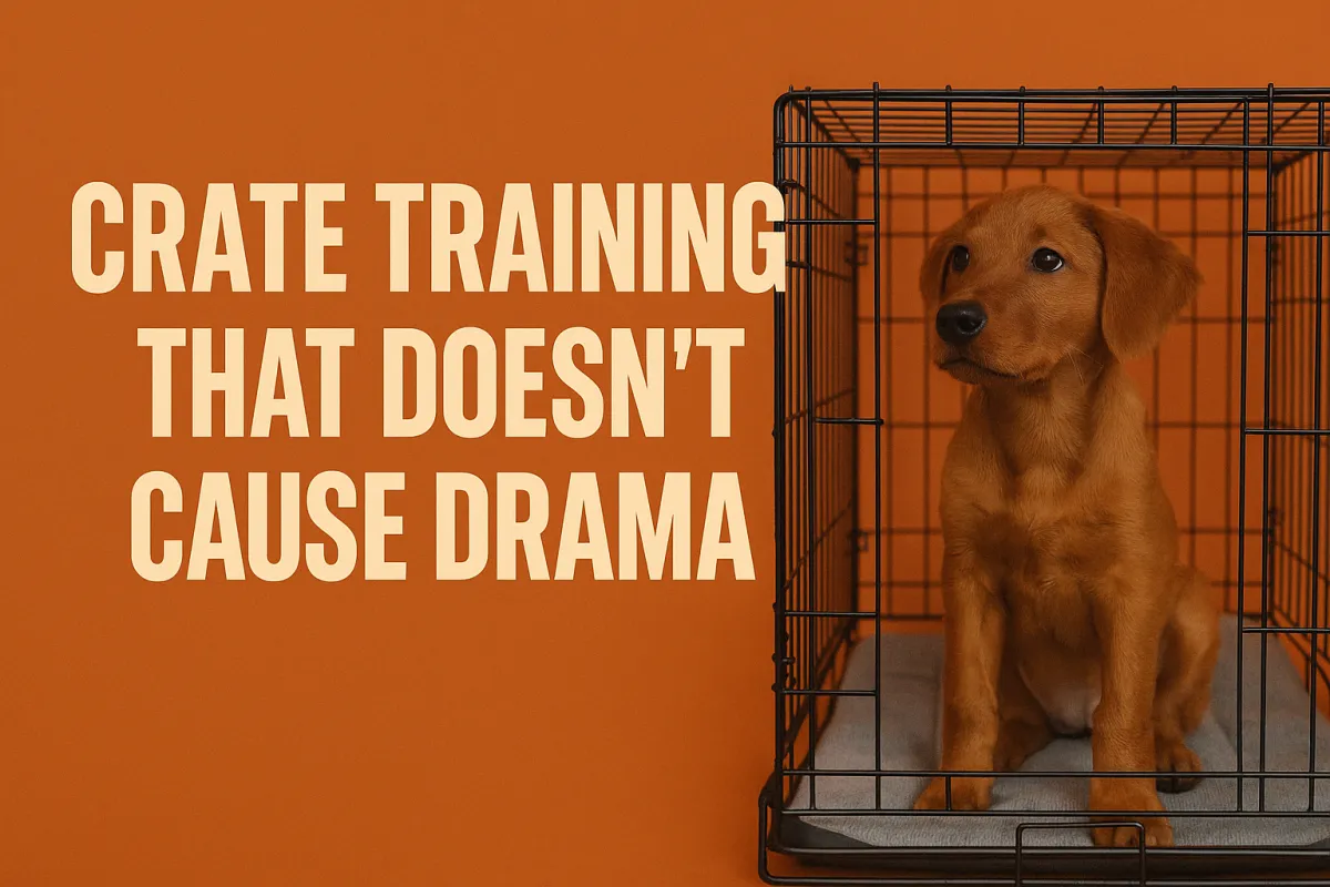 No More Crate Training Drama