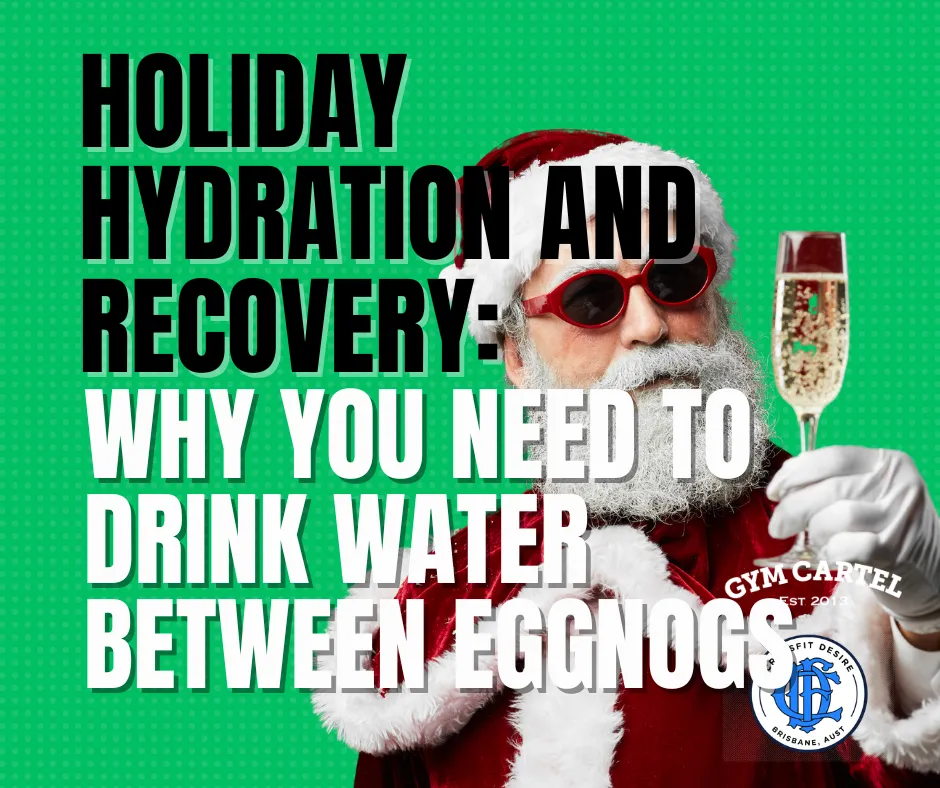 Why You Need to Drink Water Between Eggnogs