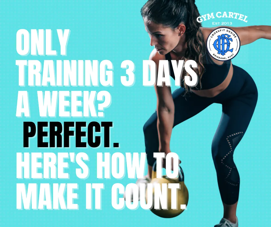 Why Training 3 Days a Week Is More Than Enough (If You Do It Right)