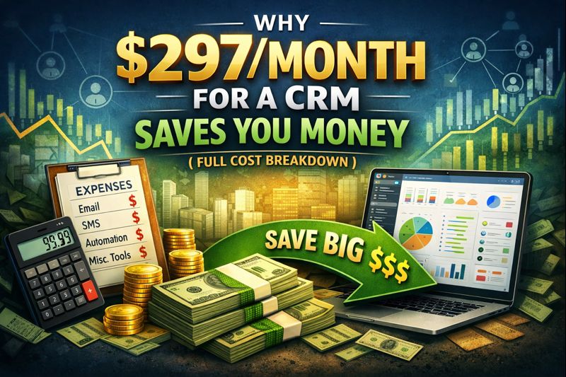 Why $297/Month for a CRM Saves You Money (Full Cost Breakdown)