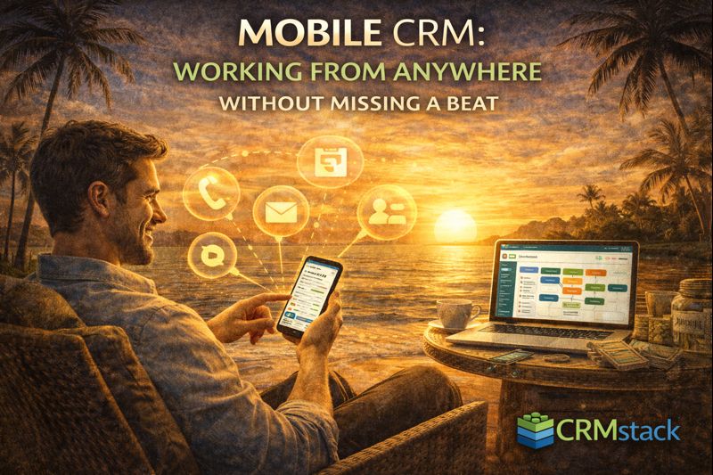 Mobile CRM: Working From Anywhere Without Missing a Beat