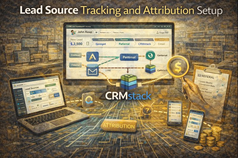Lead Source Tracking and Attribution Setup