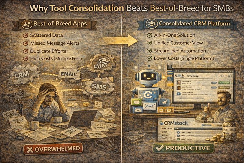 Why Tool Consolidation Beats Best-of-Breed for SMBs