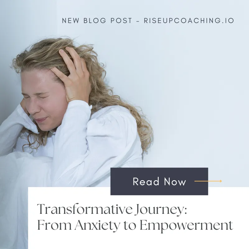 Woman overwhelmed with anxiety