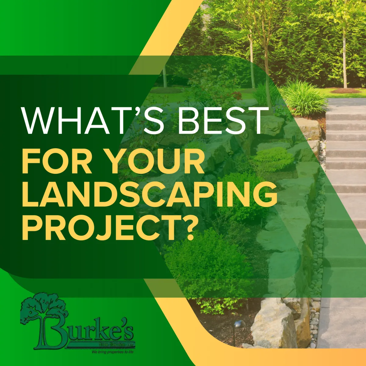 What’s Best for Your Landscaping Project?