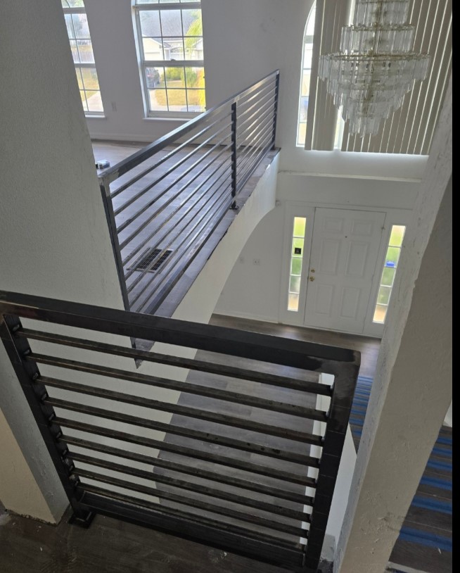 After photo of custom bannister project completed in Jacksonville Beach Florida