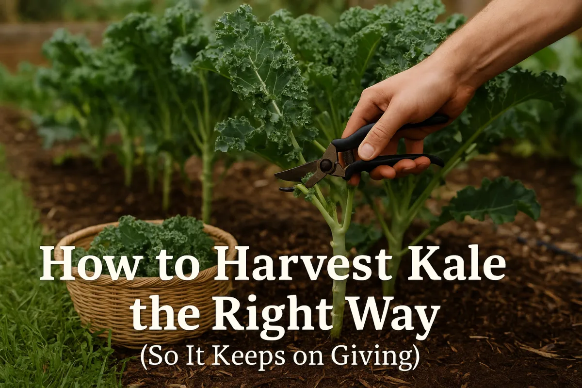 How to Harvest Kale the Right Way (So It Keeps on Giving)