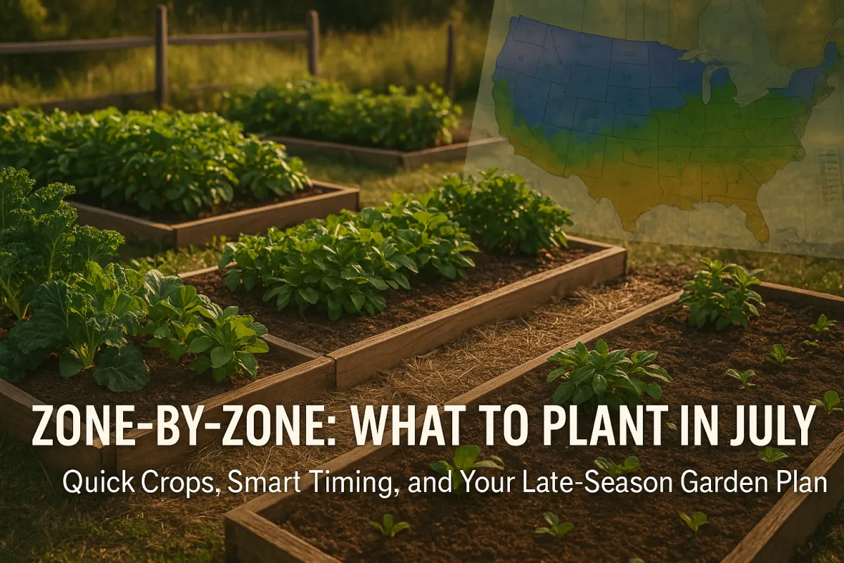 Zone-by-Zone Guide: What You Can Still Plant in July (And Why You Should)