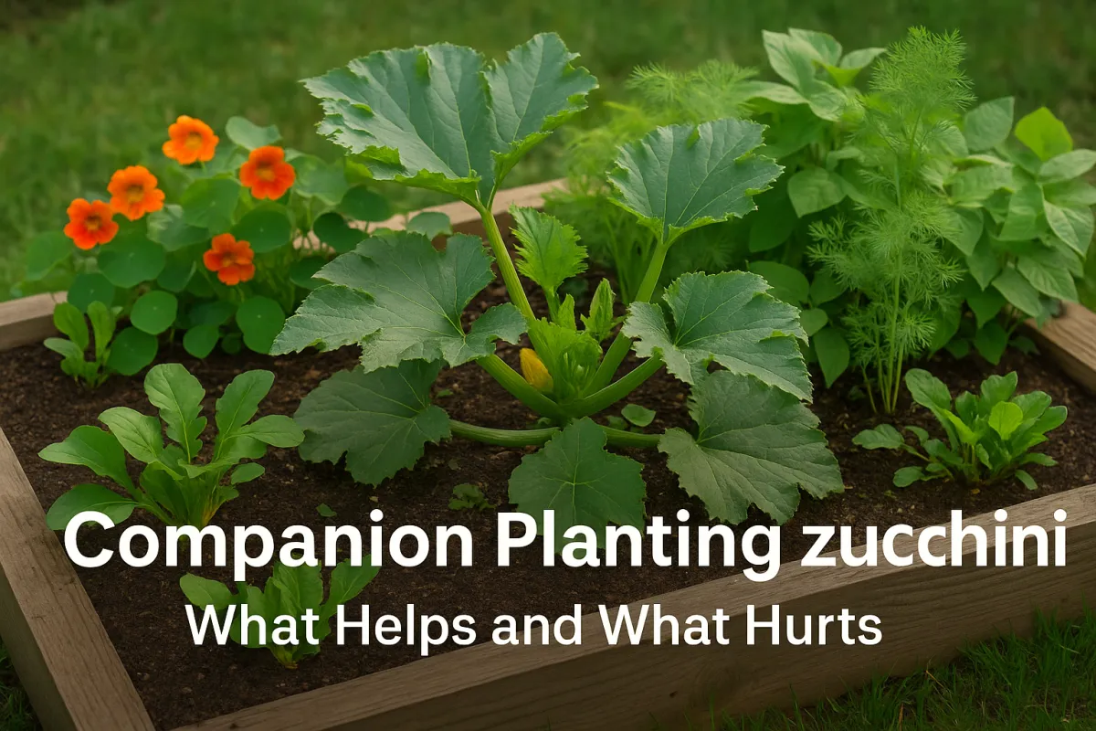 Companion Planting with Zucchini: What Helps and What Hurts
