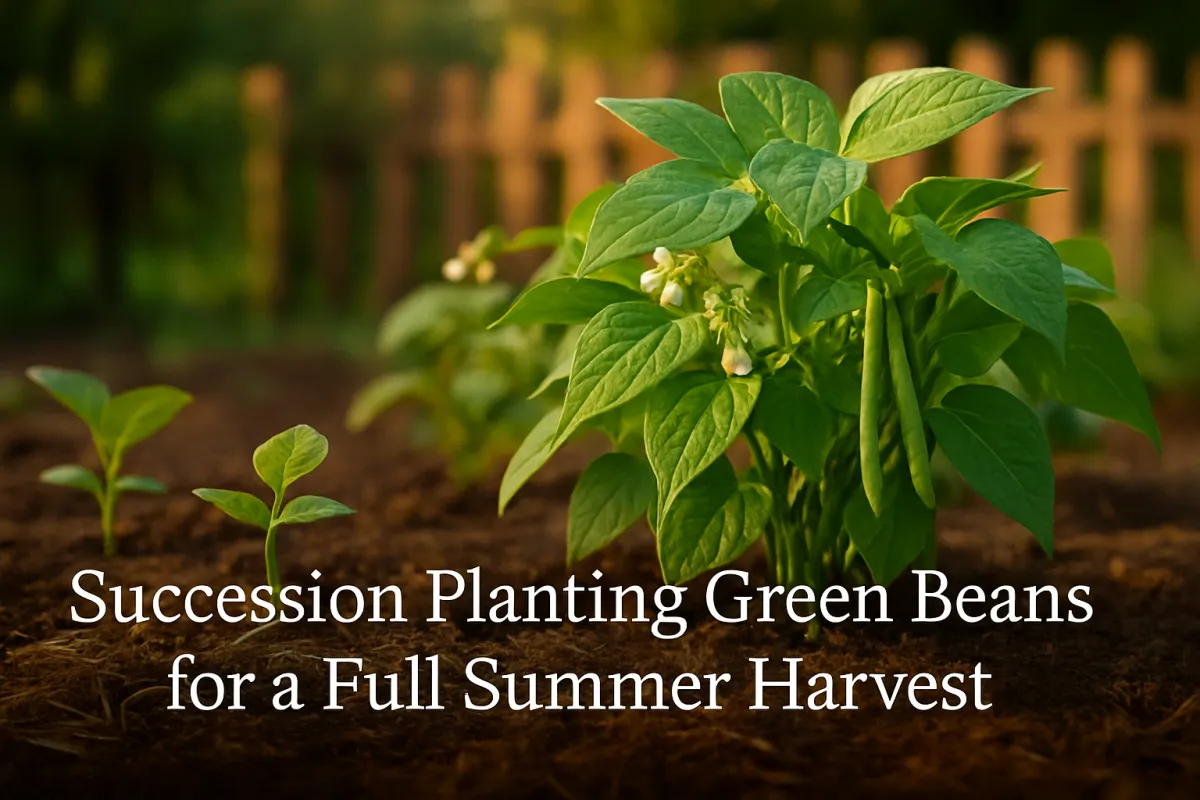 Succession Planting Green Beans for a Full Summer Harvest