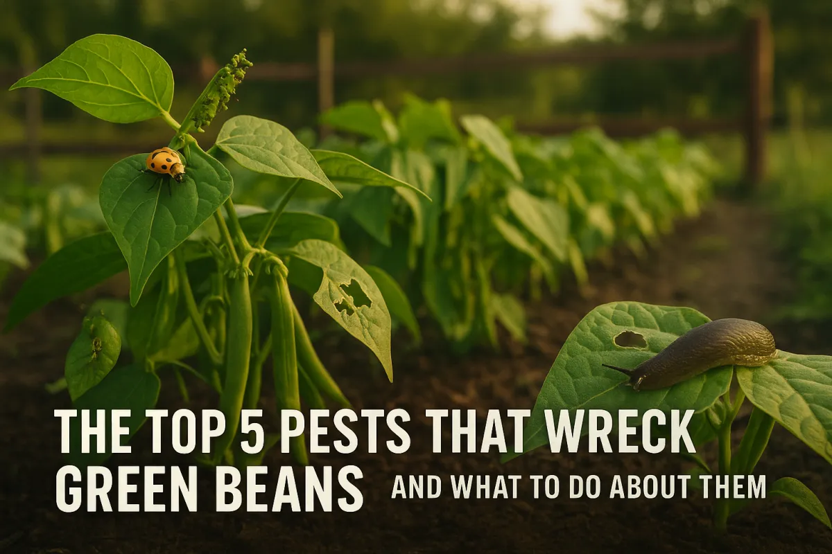 The Top 5 Pests That Wreck Green Beans—And What to Do About Them