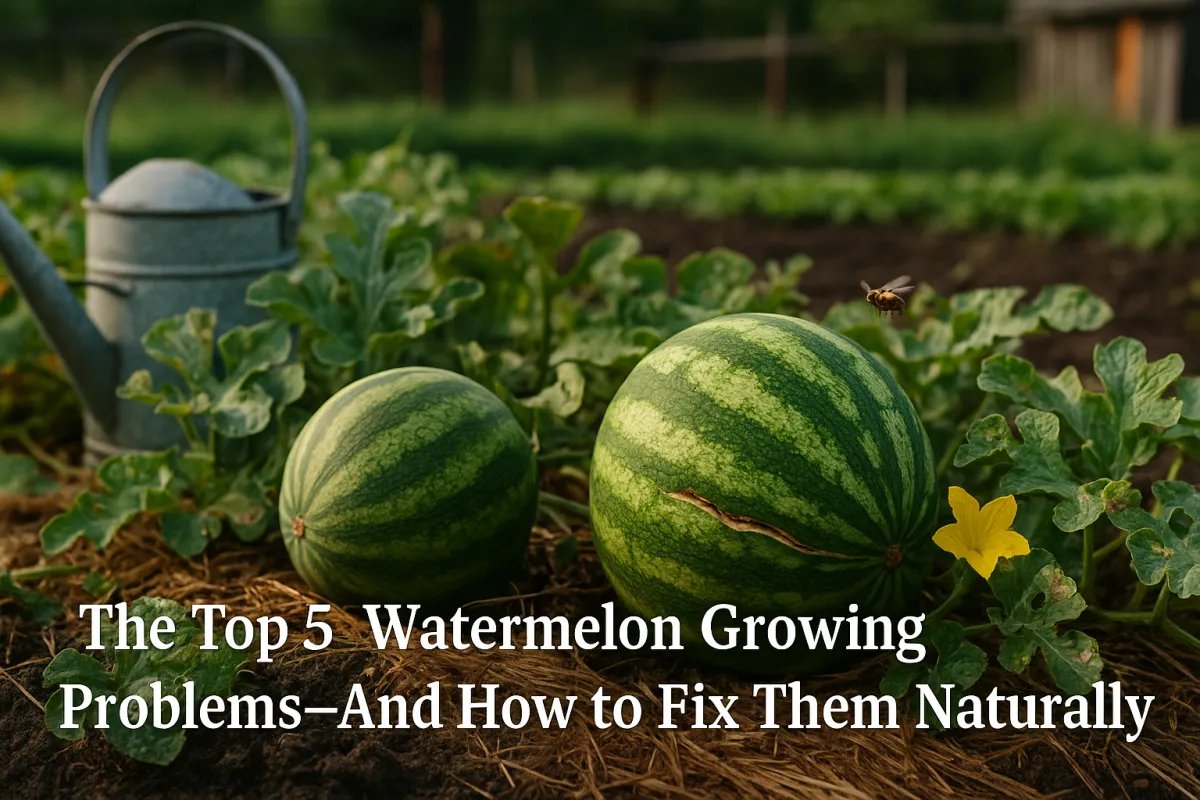 The Top 5 Watermelon Growing Problems—and How to Fix Them Naturally