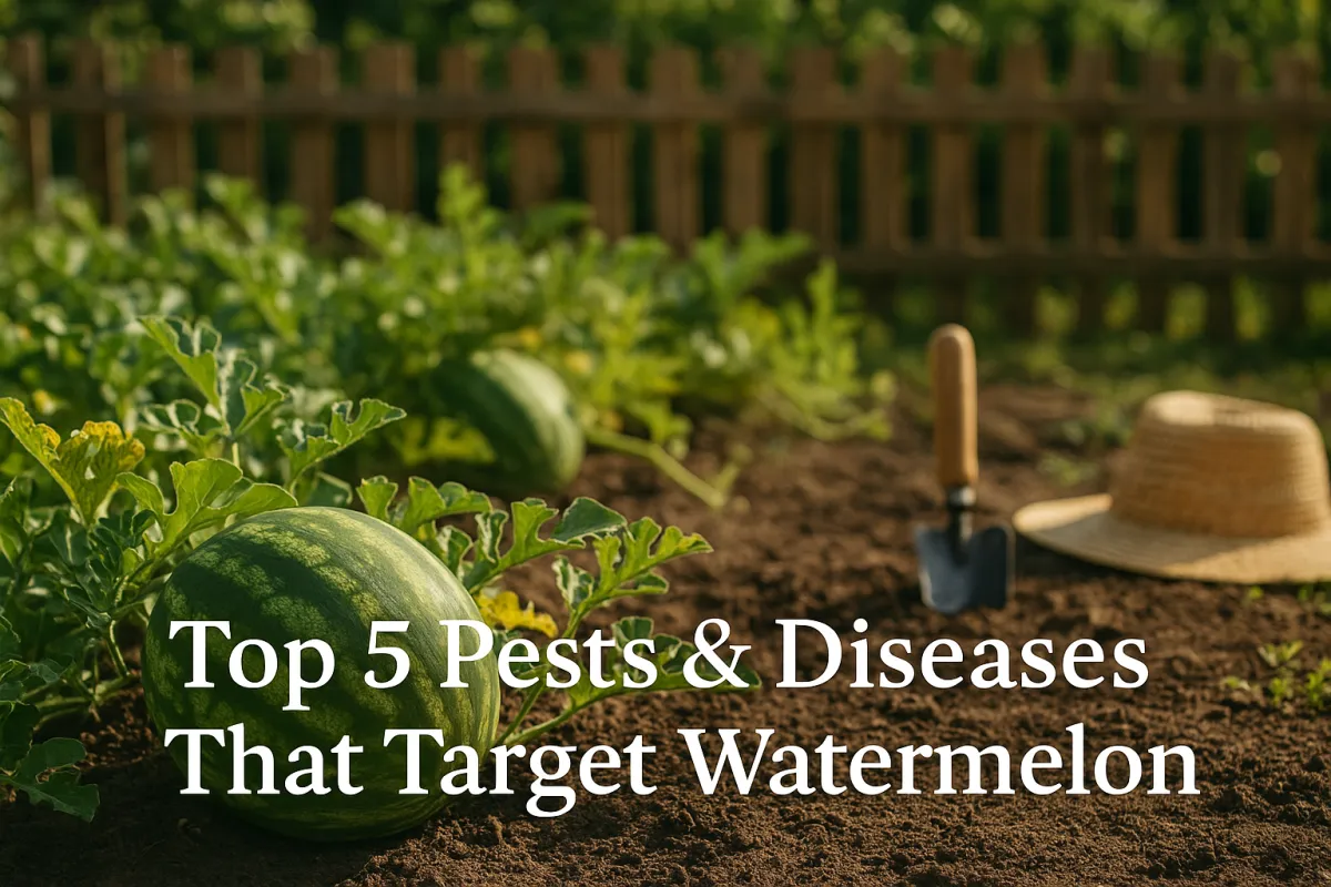 The Top 5 Pests and Diseases That Target Watermelon