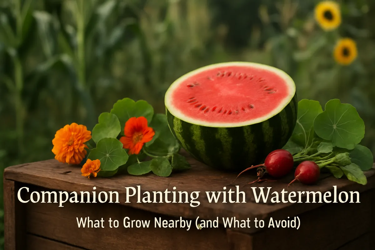 Companion Planting with Watermelon: What to Grow Nearby (and What to Avoid)
