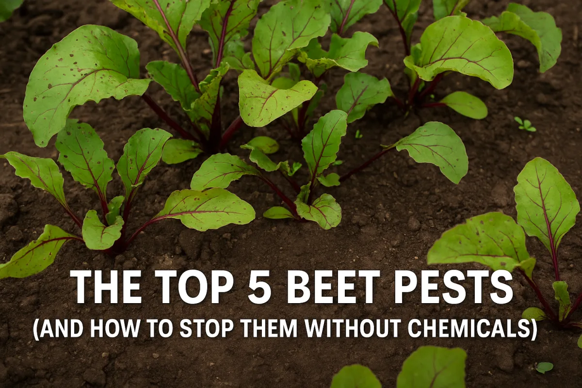 The Top 5 Beet Pests (and How to Stop Them Without Chemicals)