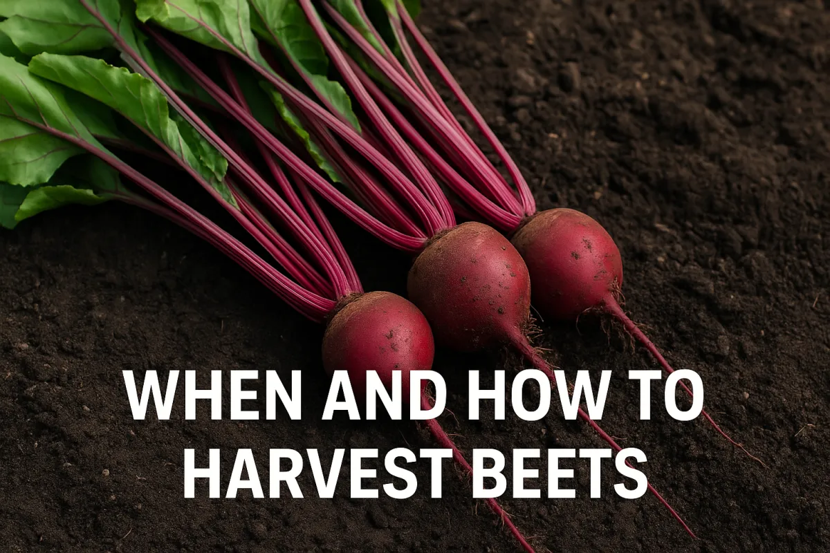 When and How to Harvest Beets (Without Damaging the Crop)