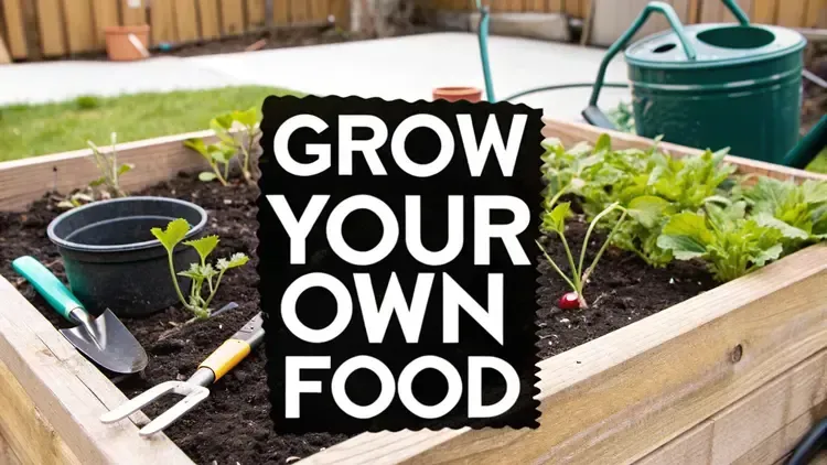 A Beginner's Guide to Grow Your Own Food
