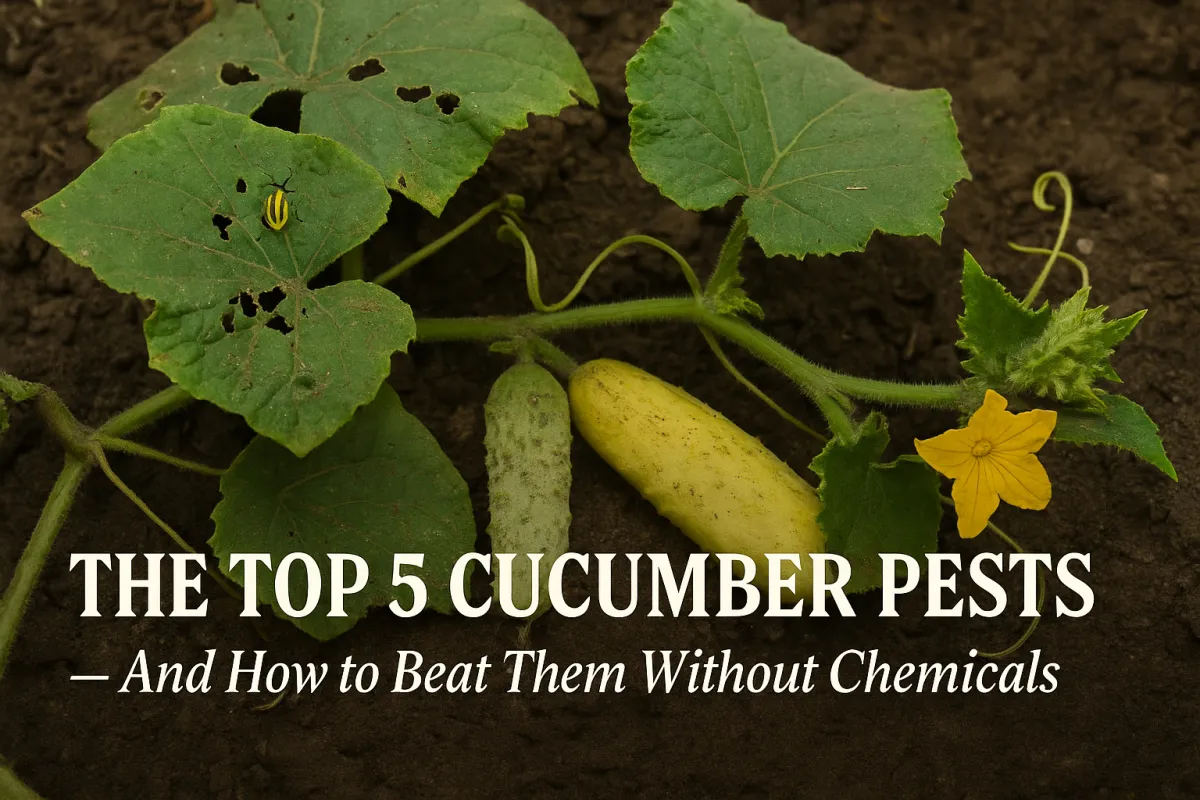The Top 5 Cucumber Pests—And How to Beat Them Without Chemicals