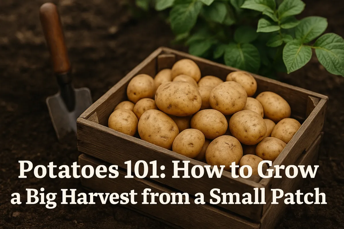 Potatoes 101: How to Grow a Big Harvest from a Small Patch