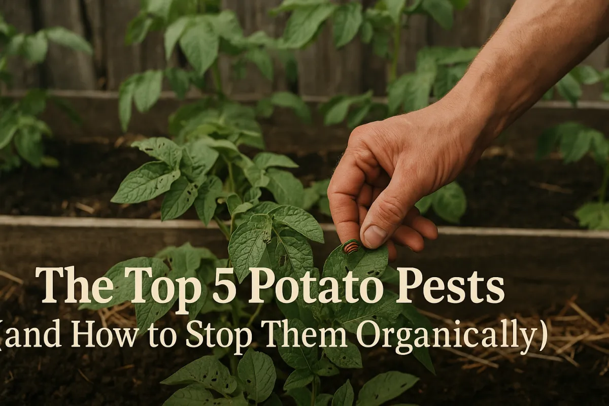 The Top 5 Potato Pests (and How to Stop Them Organically)