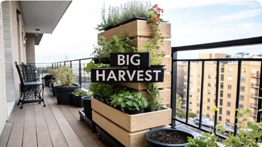 Small Space Gardening for a Big Harvest