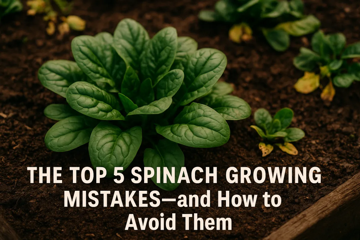 The Top 5 Spinach Growing Mistakes—and How to Avoid Them