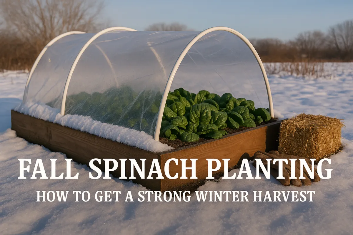 Fall Spinach Planting: How to Get a Strong Winter Harvest