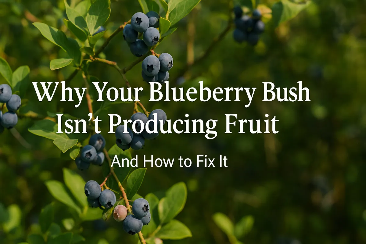 Why Your Blueberry Bush Isn’t Producing Fruit (and How to Fix It)