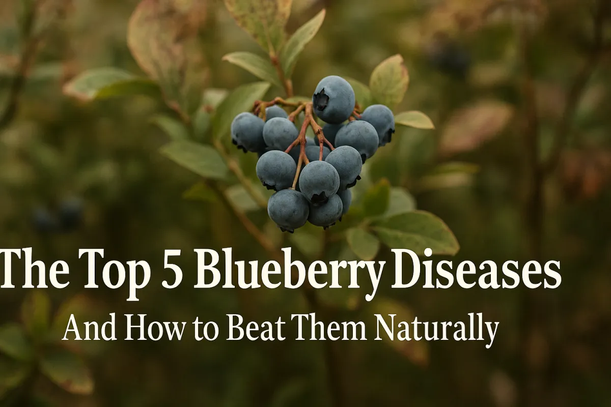 The Top 5 Blueberry Diseases (and How to Beat Them Naturally)