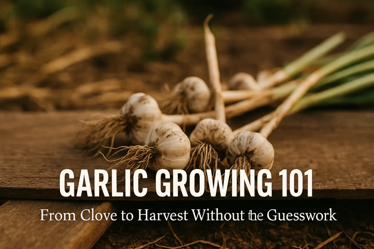 Garlic Growing 101: From Clove to Harvest Without the Guesswork