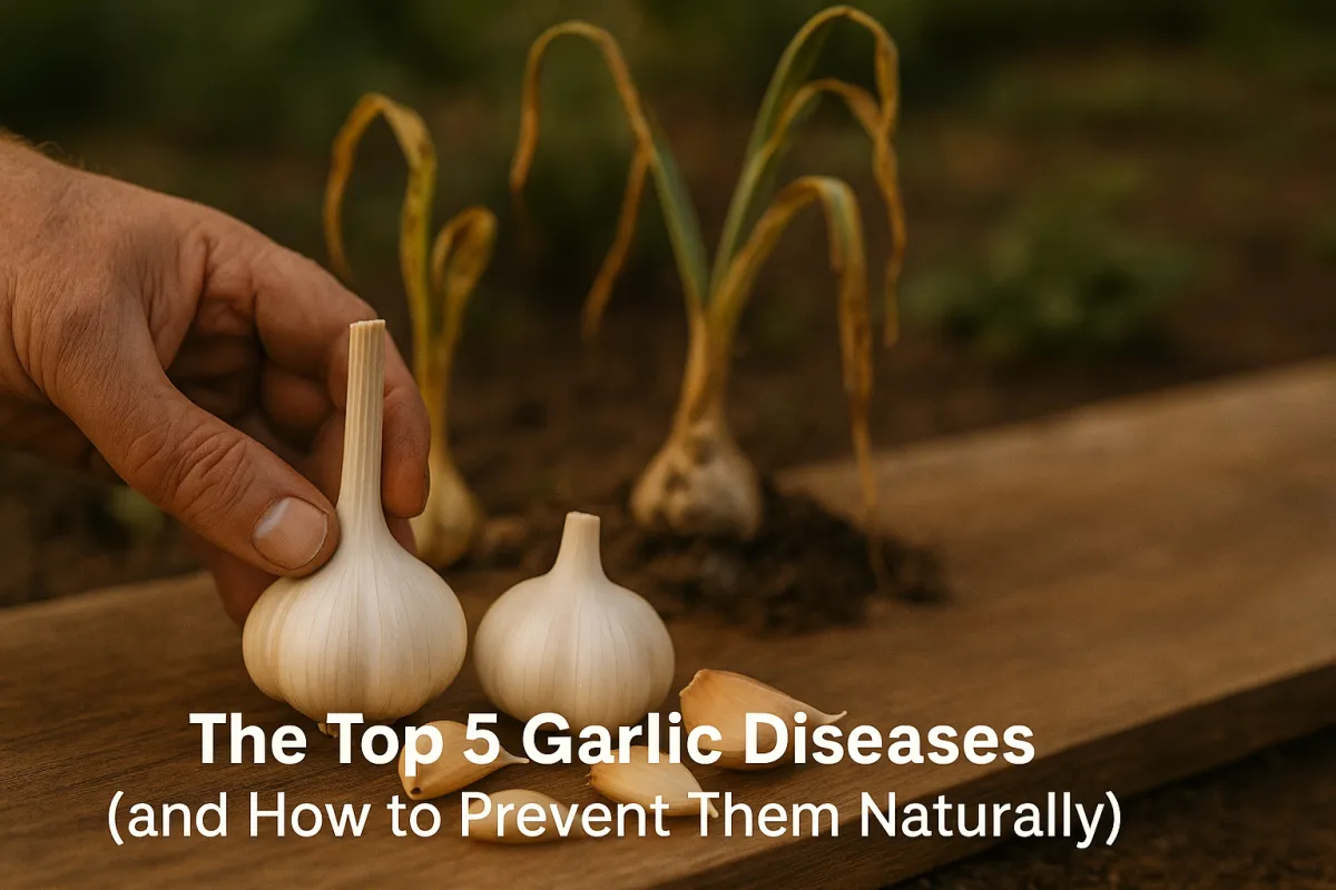 The Top 5 Garlic Diseases (and How to Prevent Them Naturally)