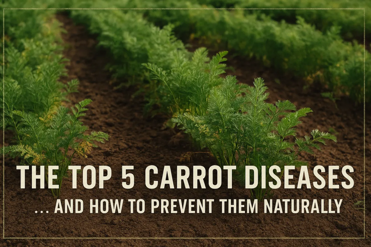 The Top 5 Carrot Diseases (and How to Prevent Them Naturally)