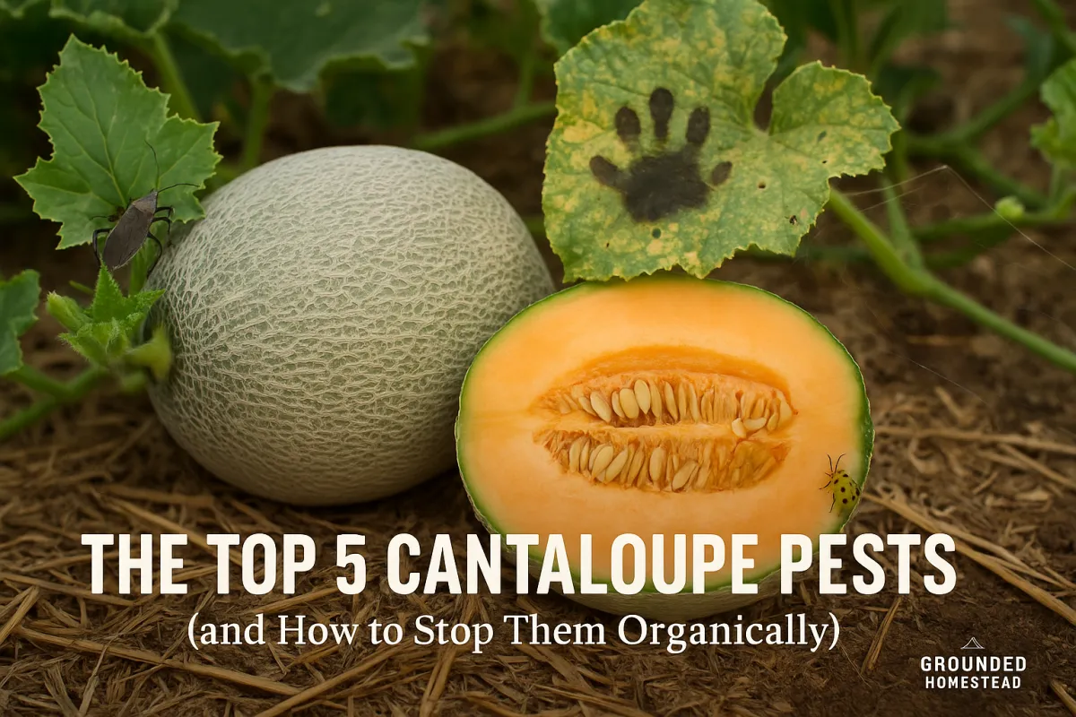 The Top 5 Cantaloupe Pests (and How to Stop Them Organically)