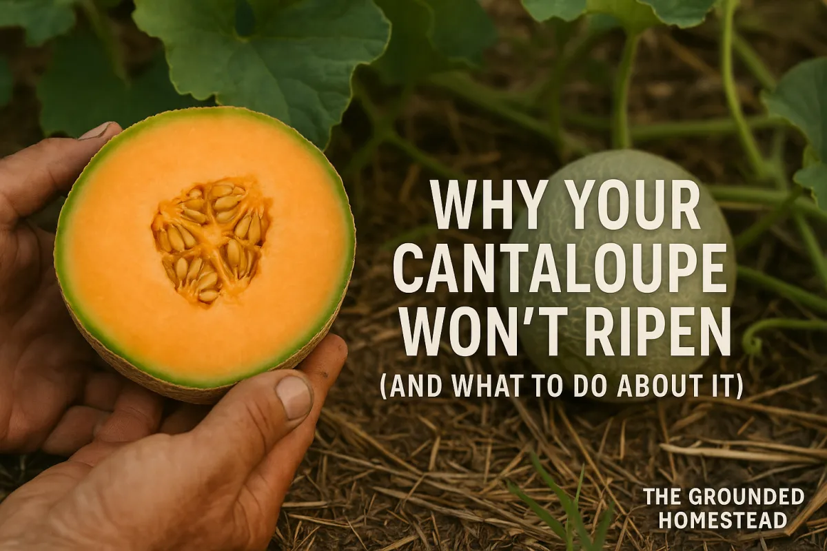Why Your Cantaloupe Won’t Ripen (and What to Do About It)